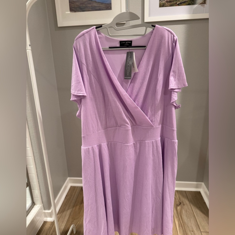 Purple dress